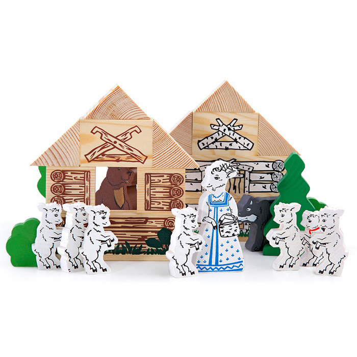 Сказки "Волк и семеро козлят"