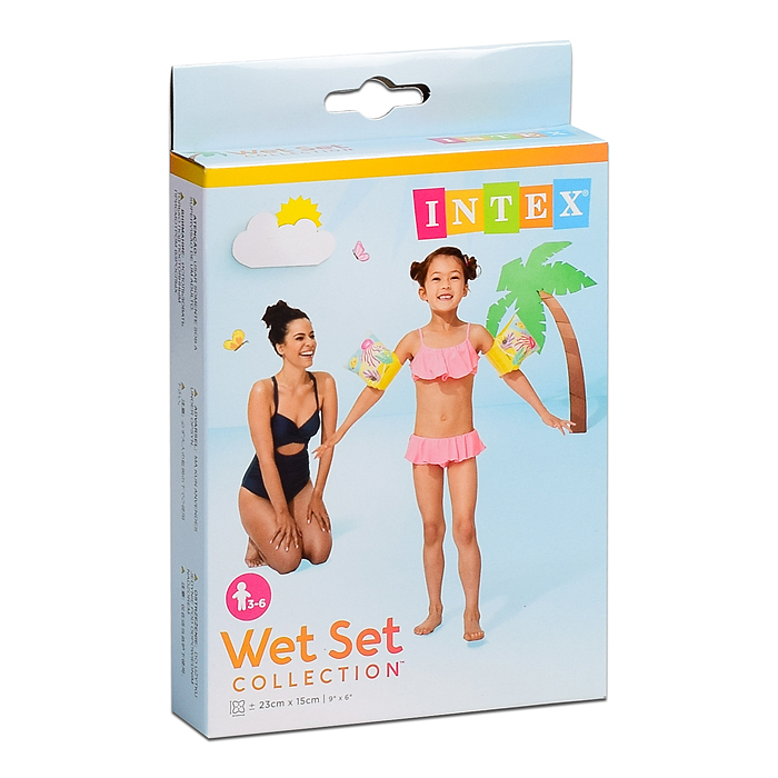 Фото к товару Нарукавники «Морские обитатели», 23 х 15 см, от 3-6 лет, 58652NP INTEX Нарукавники «Морские обитатели», 23 х 15 см, от 3-6 лет, 58652NP INTEX