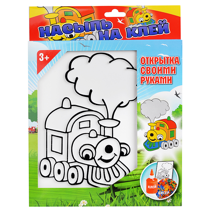 Насыпь на клей Паровозик тип 12 Насыпь на клей Паровозик тип 12