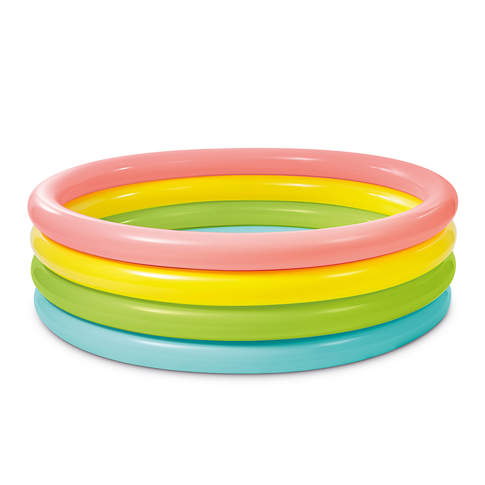 Фото к товару Бассейн надувной «Радуга», 168 х 46 см, от 3 лет, 56441NP INTEX Бассейн надувной «Радуга», 168 х 46 см, от 3 лет, 56441NP INTEX