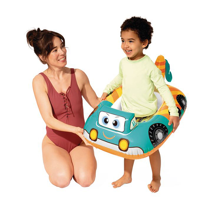 Фото к товару Круг для плавания с сиденьем «Транспорт», от 1-2 лет, МИКС, 59586NP INTEX Круг для плавания с сиденьем «Транспорт», от 1-2 лет, МИКС, 59586NP INTEX