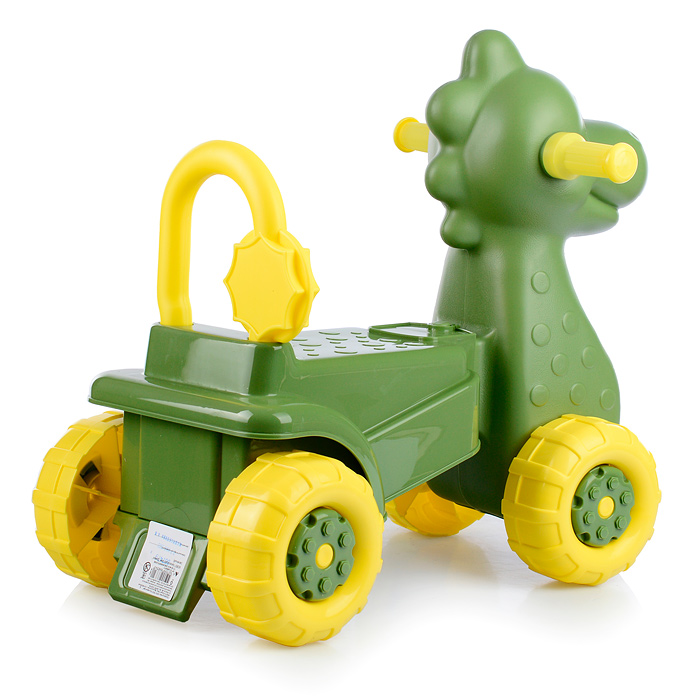 Фото к товару Каталка "Дракон" (зеленая) Каталка "Дракон" (зеленая)