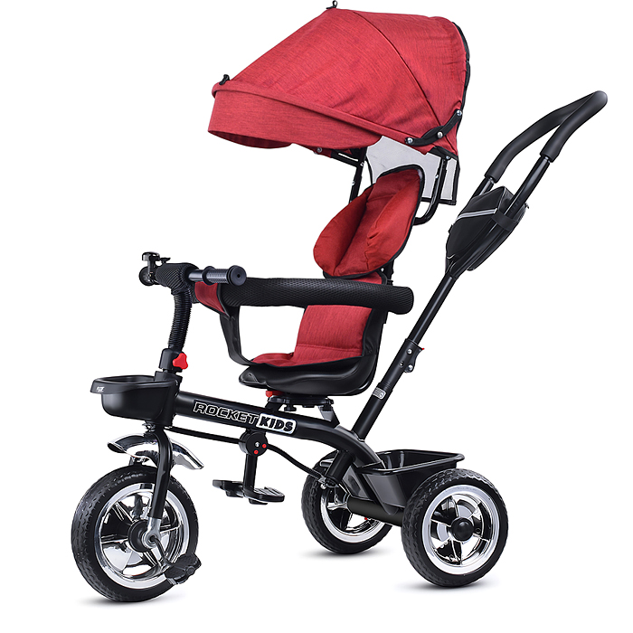 Велосипед 6166FP 3-х колесный, красный