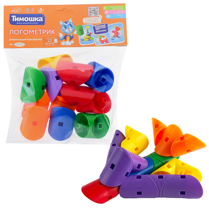 Конструктор «Логометрик» 12 дет. Конструктор «Логометрик» 12 дет.