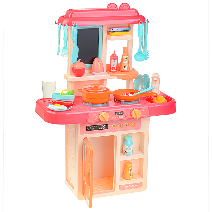 Игровой набор кухня 889-170 "Готовим весело" (свет, звук, вода) в коробке
