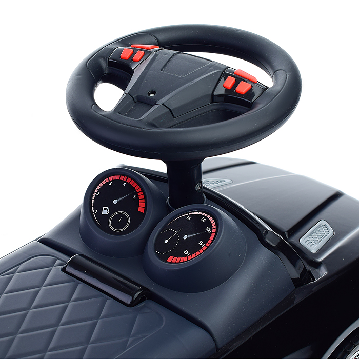 Фото к товару Каталка-автомобиль "SuperCar" №6 со звуковым сигналом (чёрная) Каталка-автомобиль "SuperCar" №6 со звуковым сигналом (чёрная)