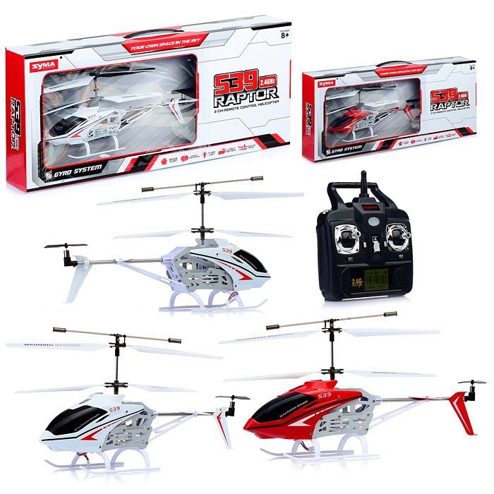 Вертолет S39-1 "Raptor" р/у, в коробке