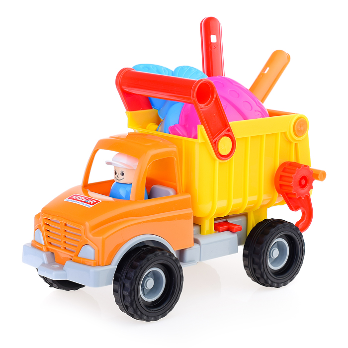 Песочный набор № 144 Грузовик самосвал с песочным набором №117 Песочный набор № 144 Грузовик самосвал с песочным набором №117