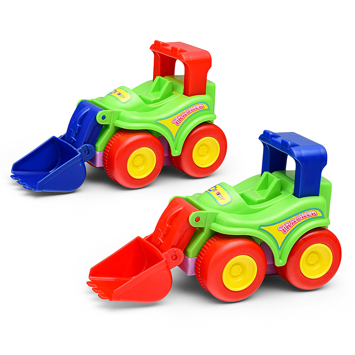 Машина пластмассовая Бульдозер "Силач 2"