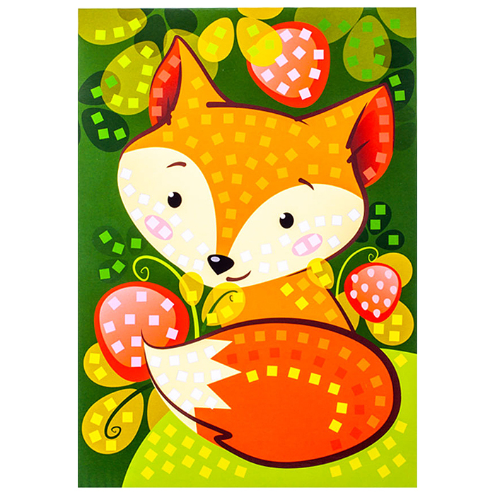 Мягкая мозаика. Большой набор "Лисичка" Мягкая мозаика. Большой набор "Лисичка"