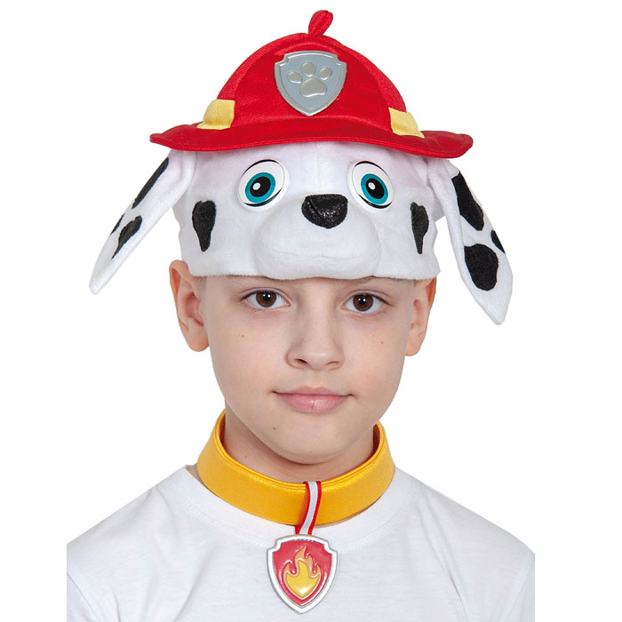 Изделие швейное "Набор карнавальный "Набор Маршал" дет. (шапка, ошейник с бейдж) Размер (52-54)