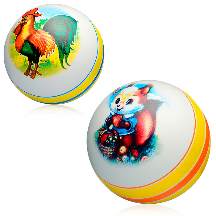 Мяч (с рисунком), d-200 (в ассортименте) Мяч (с рисунком), d-200 (в ассортименте)