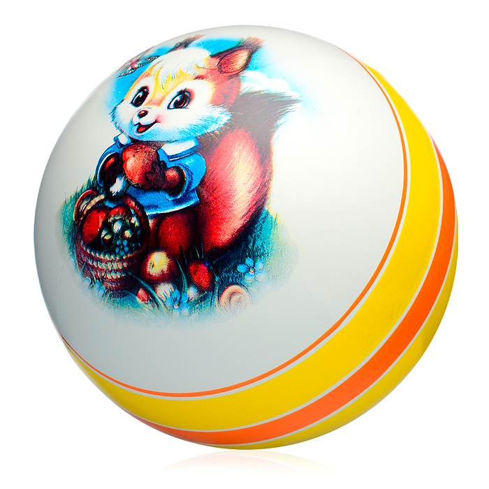 Фото к товару Мяч (с рисунком), d-200 (в ассортименте) Мяч (с рисунком), d-200 (в ассортименте)