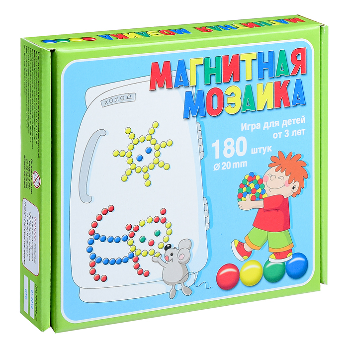 Фото к товару Мозаика магнитная 20/180 Мозаика магнитная 20/180