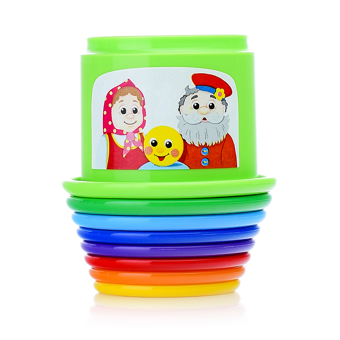 Фото к товару Пирамидка "Колобок" Пирамидка "Колобок"