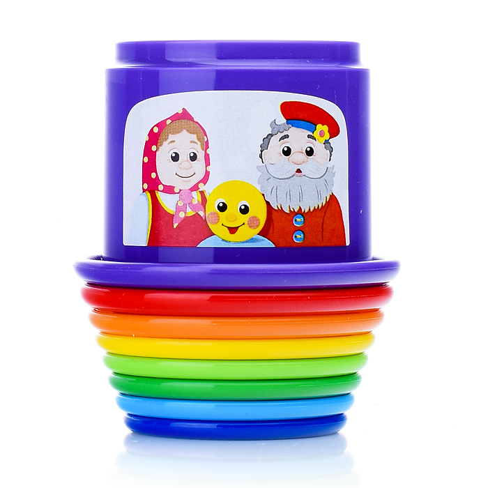 Фото к товару Пирамидка "Колобок" Пирамидка "Колобок"