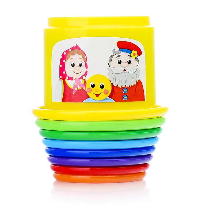 Фото к товару Пирамидка "Колобок" Пирамидка "Колобок"