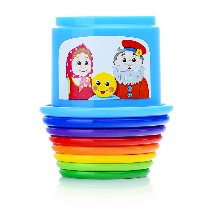 Фото к товару Пирамидка "Колобок" Пирамидка "Колобок"