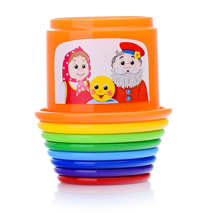 Фото к товару Пирамидка "Колобок" Пирамидка "Колобок"