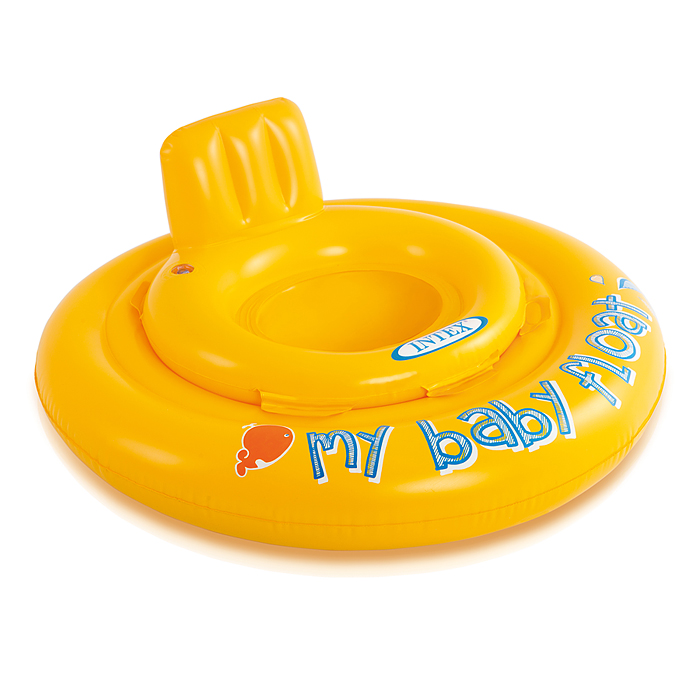 Фото к товару Круг для плавания My baby float, с сиденьем, d=70 см, от 6-12 месяцев, 56585EU INTEX Круг для плавания My baby float, с сиденьем, d=70 см, от 6-12 месяцев, 56585EU INTEX