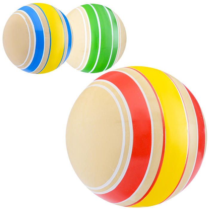 Мяч ЭКО ручное окраш. (Любой) д. 100мм Мяч ЭКО ручное окраш. (Любой) д. 100мм