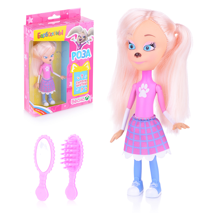 Кукла "Роза. Барбоскина" 15см 