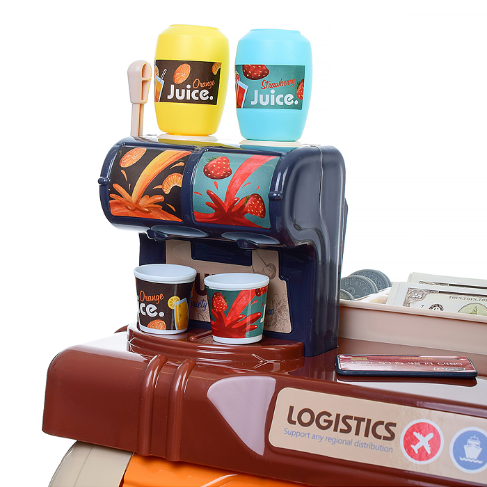 Фото к товару Игровой набор 668-69 "Супермаркет" (свет, звук) в коробке Игровой набор 668-69 "Супермаркет" (свет, звук) в коробке