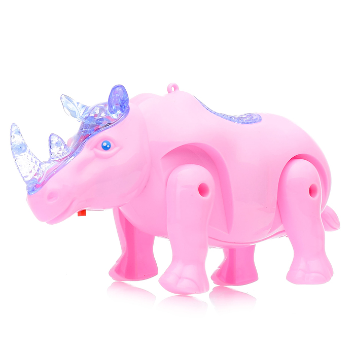 Фото к товару Носорог 880-5 на батарейках, в коробке Носорог 880-5 на батарейках, в коробке