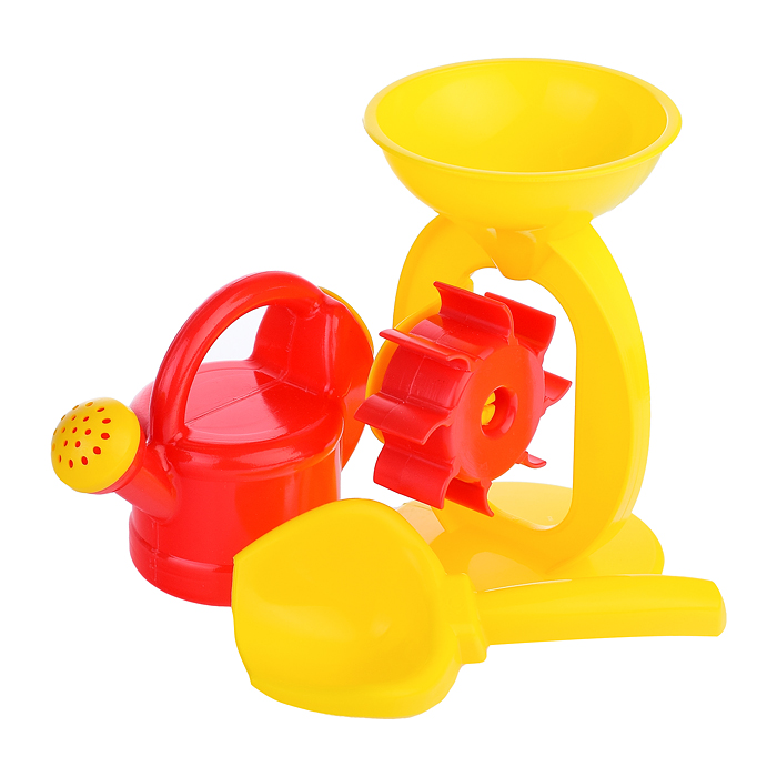 Фото к товару Набор для песка 3пр.(мельница, лейка-mini, совок) Набор для песка 3пр.(мельница, лейка-mini, совок)