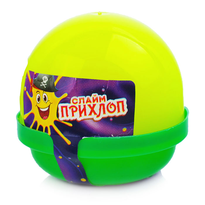 Слайм капсула, жёлтый 40 гр. Слайм капсула, жёлтый 40 гр.