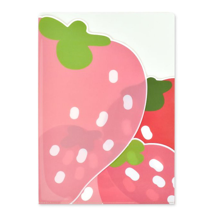 Папка пластиковая А4 "Клубника" Папка пластиковая А4 "Клубника"