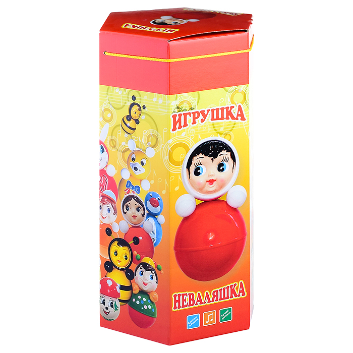 Фото к товару Неваляшка Девочка в худ. упаковке Неваляшка Девочка в худ. упаковке