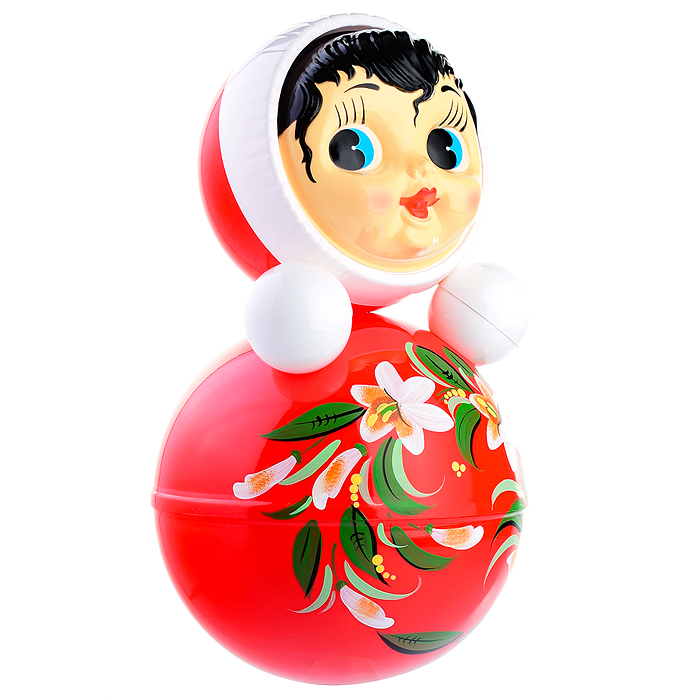 Фото к товару Неваляшка Девочка в худ. упаковке Неваляшка Девочка в худ. упаковке