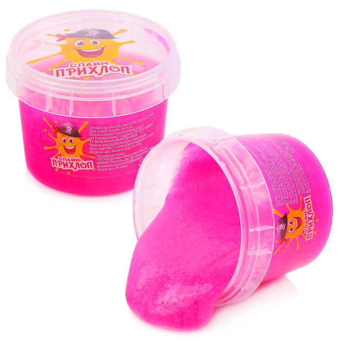 Слайм перламутровый, розовый 100 гр. Слайм перламутровый, розовый 100 гр.