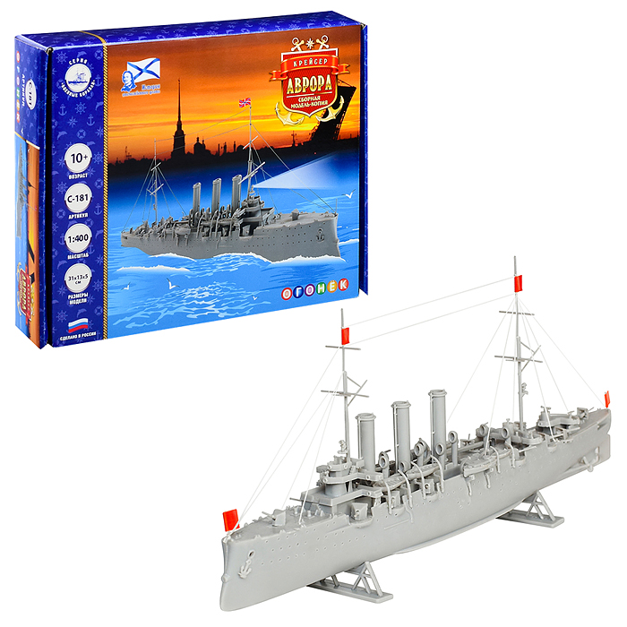 Сборная модель-копия. Крейсер "Аврора" Сборная модель-копия. Крейсер "Аврора"