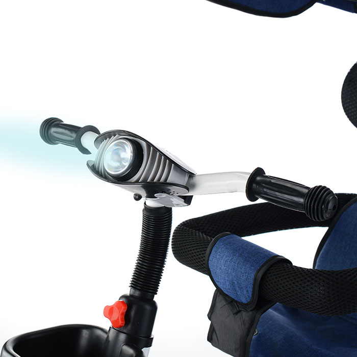 Фото к товару Велосипед 206-1 3-х колесный, синий Велосипед 206-1 3-х колесный, синий