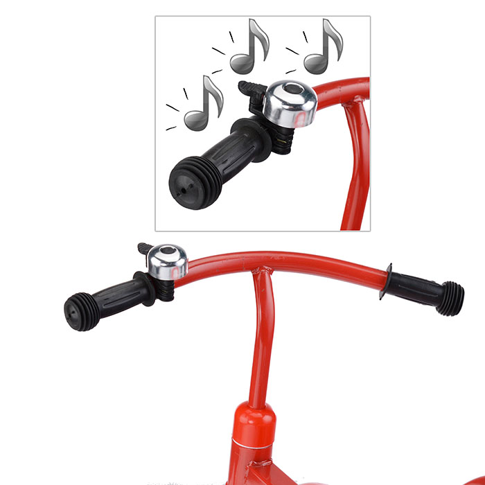 Фото к товару Велосипед 011 3-х колесный, красный Велосипед 011 3-х колесный, красный