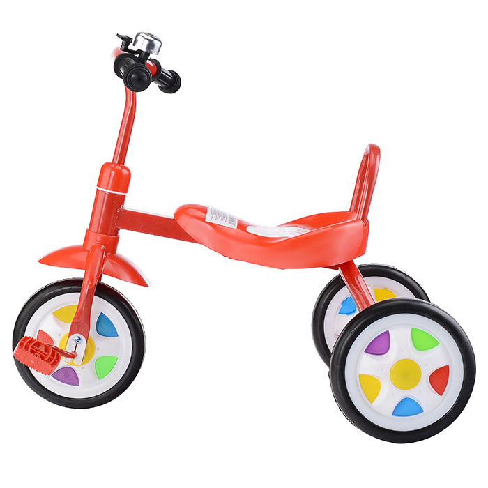 Фото к товару Велосипед 011 3-х колесный, красный Велосипед 011 3-х колесный, красный