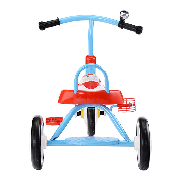 Фото к товару Велосипед 011-1 3-х колесный, голубой Велосипед 011-1 3-х колесный, голубой