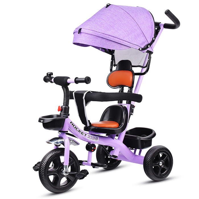 Велосипед 611-2 3-х колесный, сиреневый