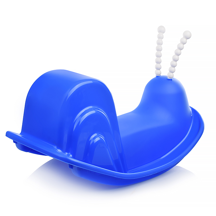 Фото к товару Качалка "Улитка" (синяя) Качалка "Улитка" (синяя)