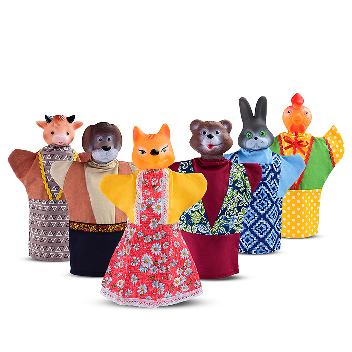 Фото к товару Кукольный театр Зайкина избушка Кукольный театр Зайкина избушка