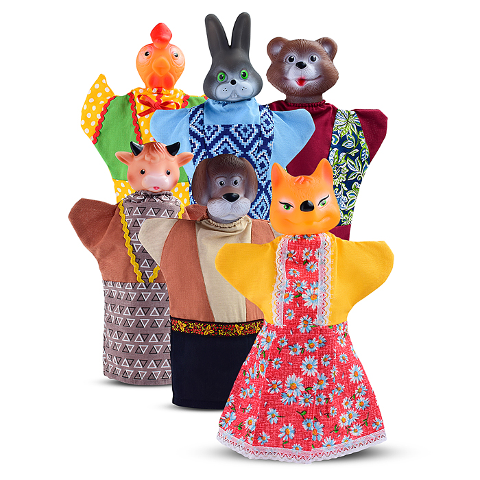 Фото к товару Кукольный театр Зайкина избушка Кукольный театр Зайкина избушка