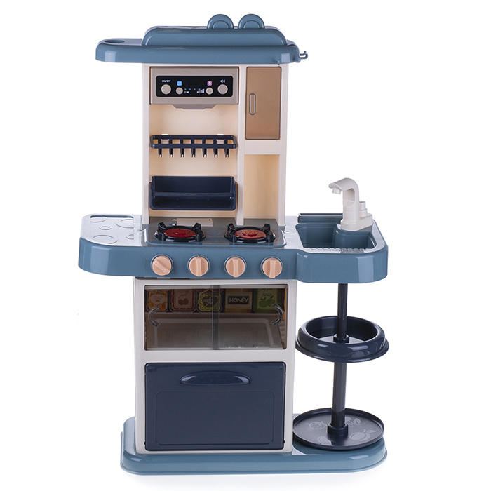 Фото к товару Игровой набор кухня 889-185 "Жарим, парим!" (свет, звук) 38 предметов, в коробке Игровой набор кухня 889-185 "Жарим, парим!" (свет, звук) 38 предметов, в коробке