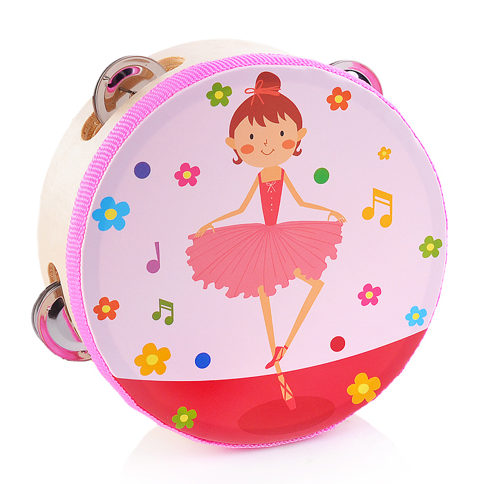 Бубен D0810 "Балерина" 14,5 см Бубен D0810 "Балерина" 14,5 см