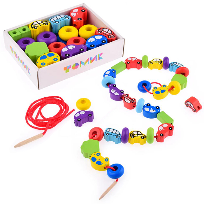 Счетный материал "Бусы" Транспорт (31 дет.)