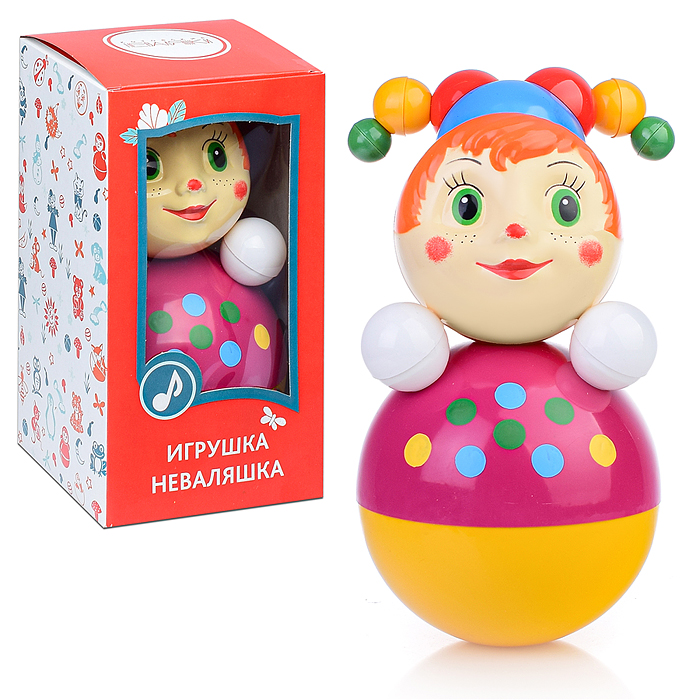 Фото к товару Неваляшка Скоморох в худ. упаковке Неваляшка Скоморох в худ. упаковке