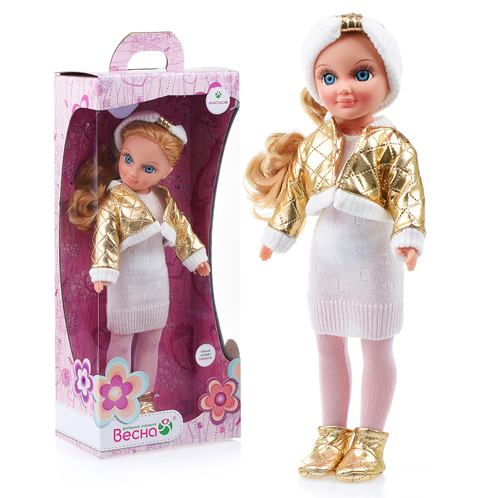 Кукла Анастасия зима 4, со звуком Кукла Анастасия зима 4, со звуком