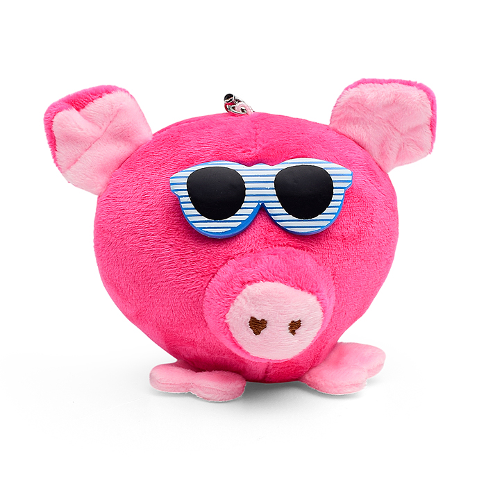 Фото к товару Мягкая игрушка "Поросенок кругляш" 8 см Мягкая игрушка "Поросенок кругляш" 8 см