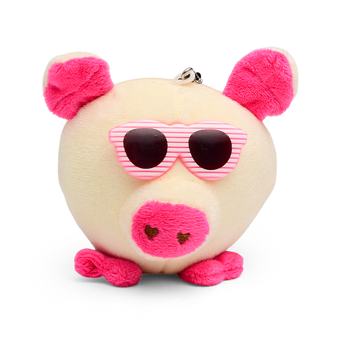 Фото к товару Мягкая игрушка "Поросенок кругляш" 8 см Мягкая игрушка "Поросенок кругляш" 8 см